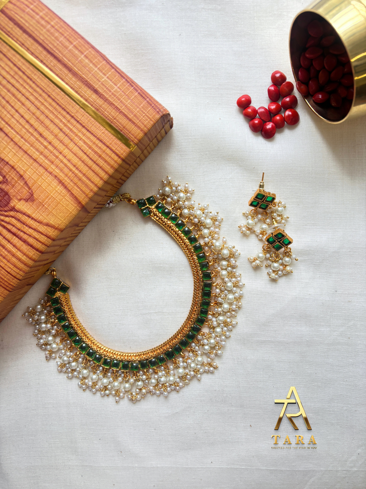 Reversible Necklace with Earrings PRD1514