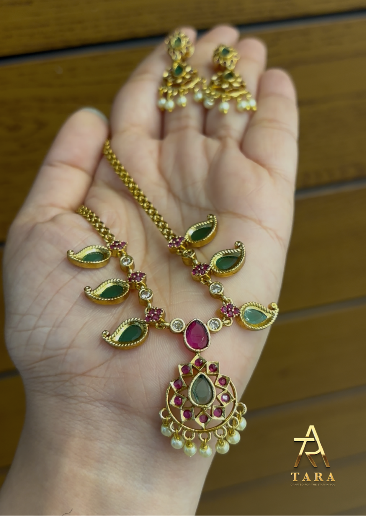 Short Palakka Necklace -PRD1544