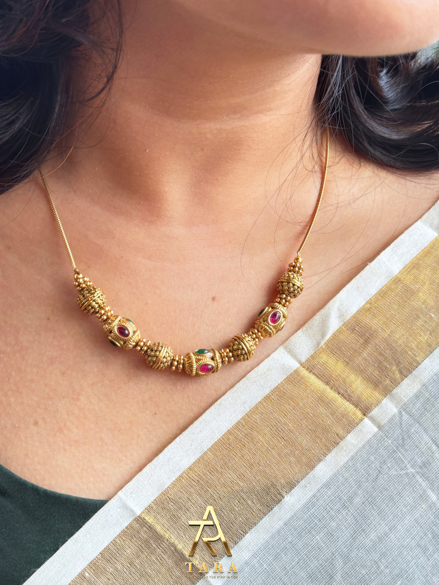 Light weight brass ball chain