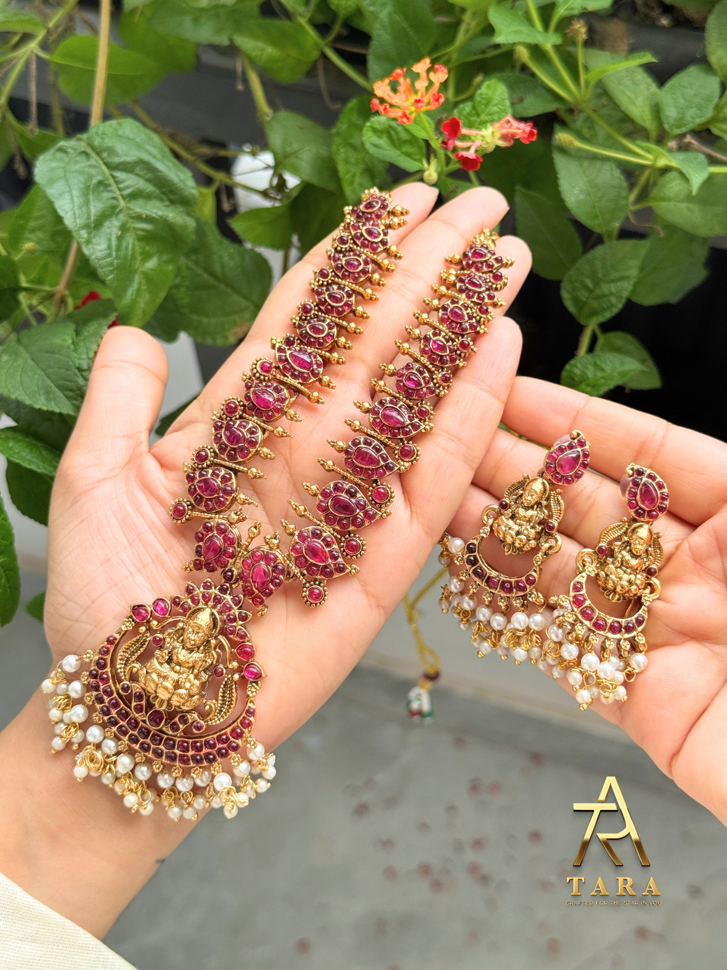 Lakshmi Short Necklace set -PRD1512